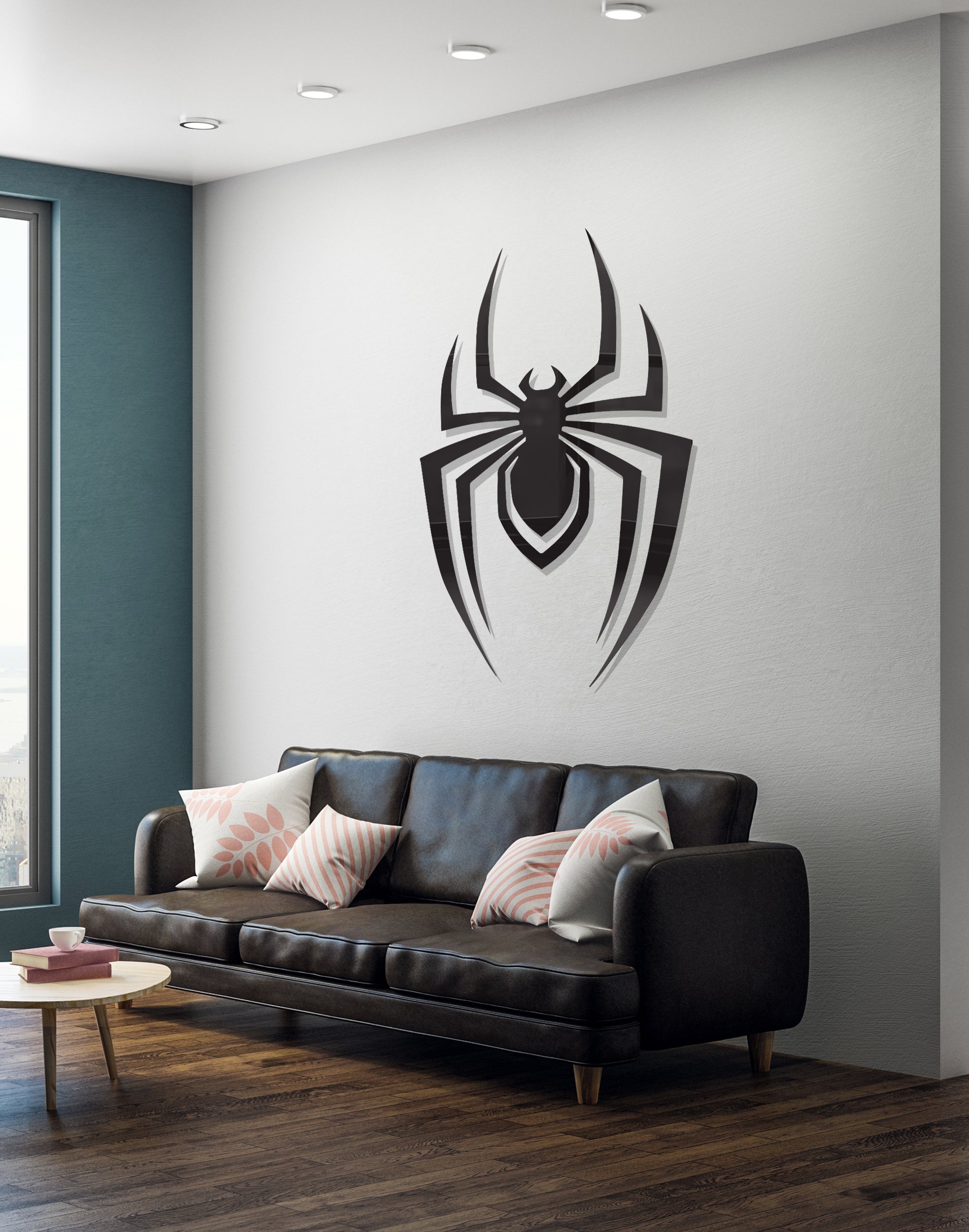 Spider silhouette – Premium Acrylic Wall Art