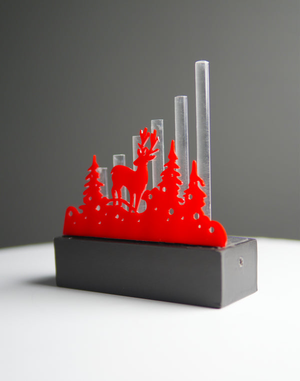 Merry Christmas Warm White LED Night Lamp