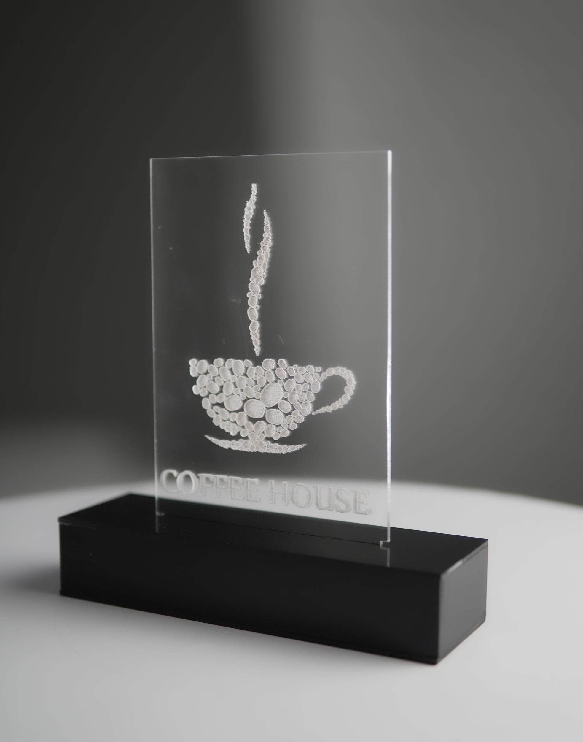Personalized 3D Engraved Acrylic Night Lamp