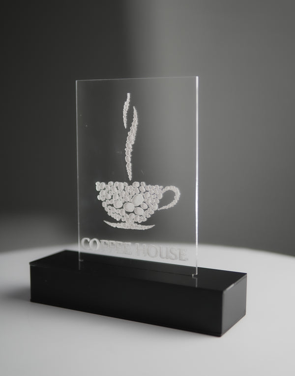 Personalized 3D Engraved Acrylic Night Lamp